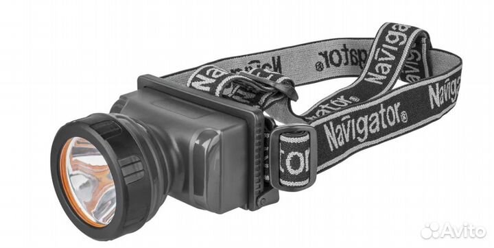 Фонарь светодиодный аккумуляторный налобный