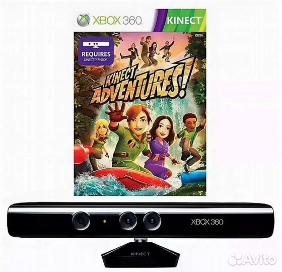 Microsoft Kinect XBox 360 + диск