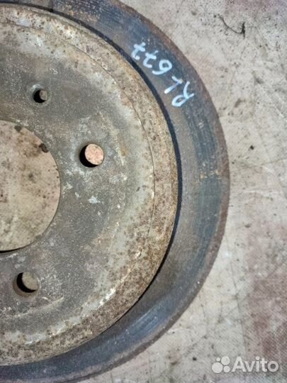 Диск тормозной задний левый Peugeot 406 8B XU7JP4