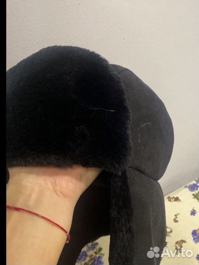 Шапка ушанка мужская