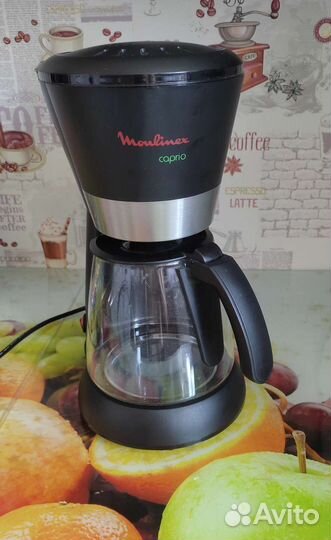 Кофеварка капельная moulinex type fg211