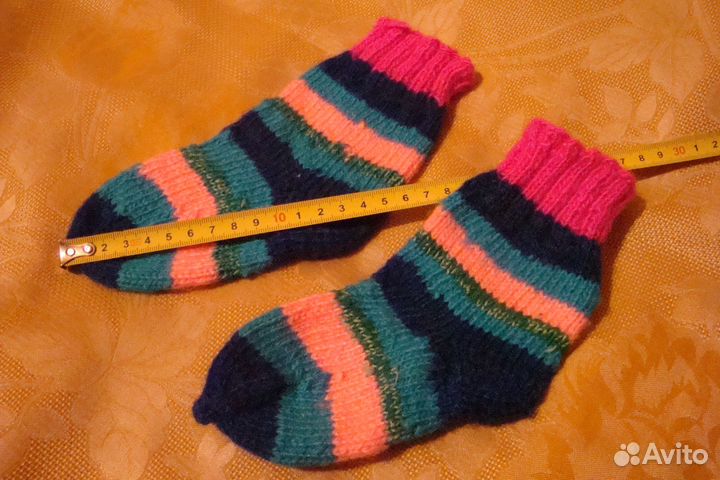 Носочки детские вязаные