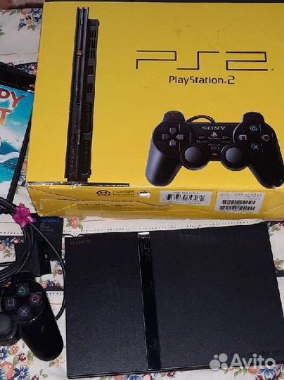 Игровая приставка sony playstation 2 бу