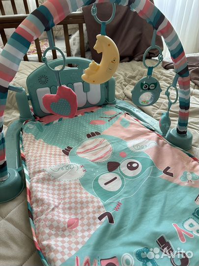 Развивающий коврик с пианино