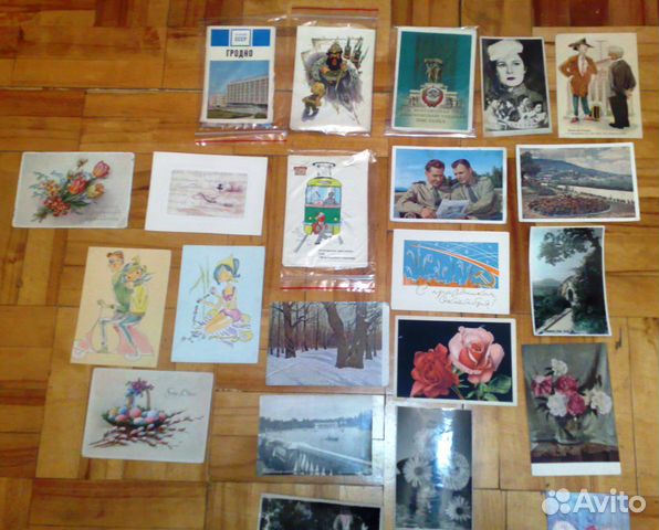 Открытки наборы Гродно и Петрушка