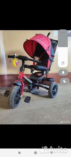 3 колесный велосипед коляска с ручкой