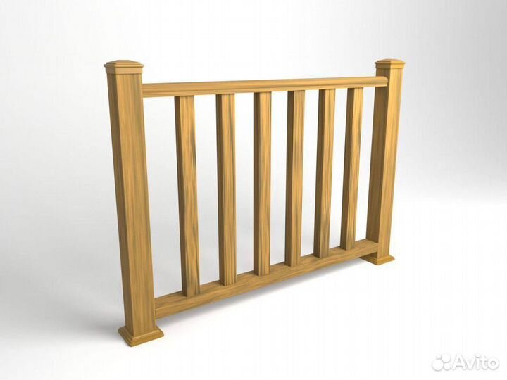 Доска дпк для ограждений и фасадов