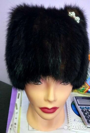 Шапка норковая