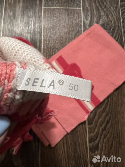 Комплект шапка, шарф