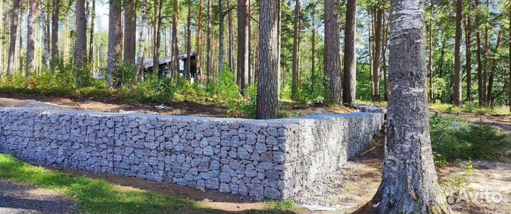 Габионы, сетки для габионов