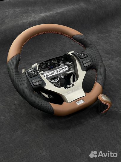 Руль с анатомией Lexus NX IS RC с обогревом