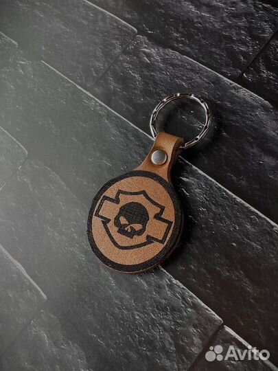 Брелок Harley Davidson (натуральная кожа )