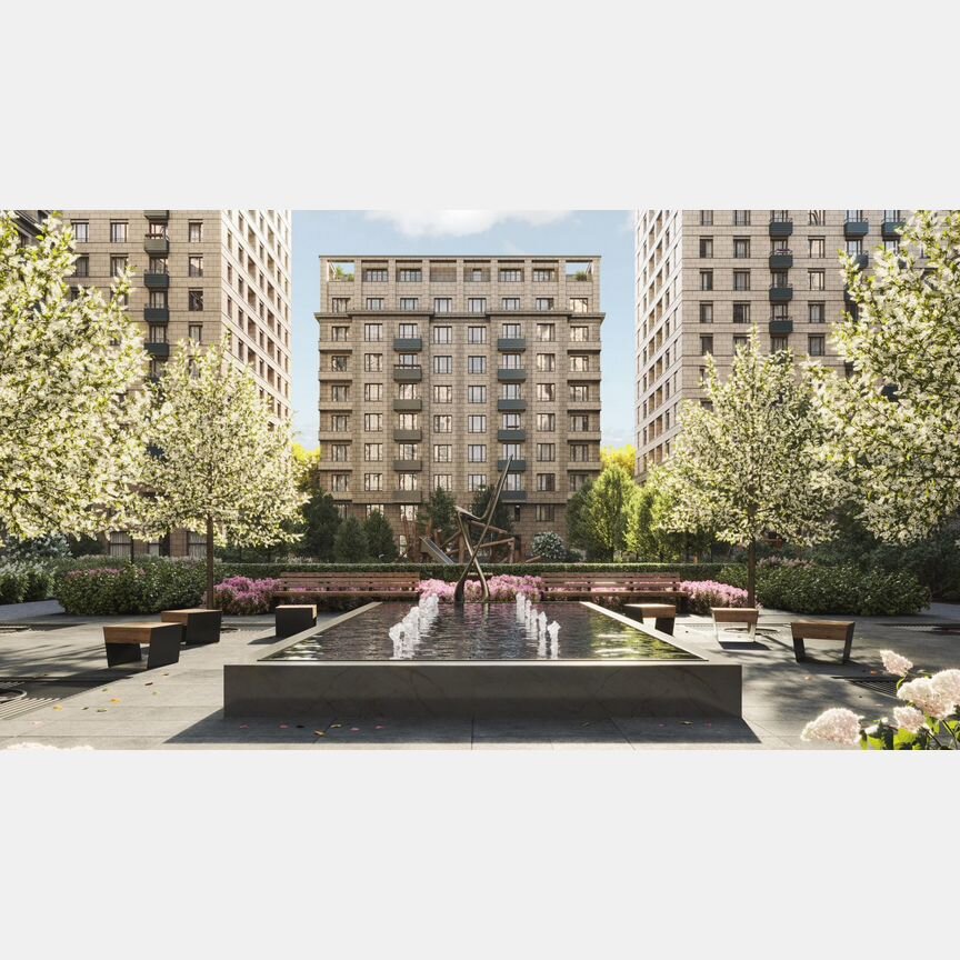 2-к. квартира, 57,5 м², 12/31 эт.