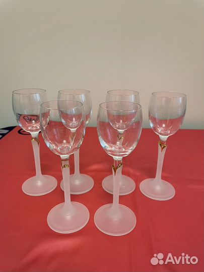 Рюмки Богемия,цена за 6 штук
