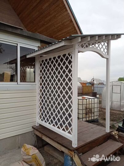 Пергола входная