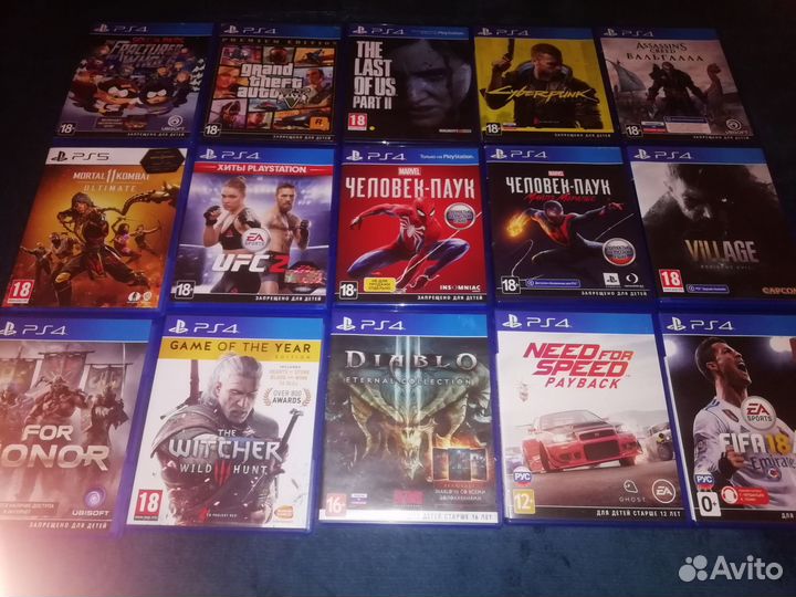 Игры для Playstation 4 PS4 PS5 (Продажа-oбмeн)