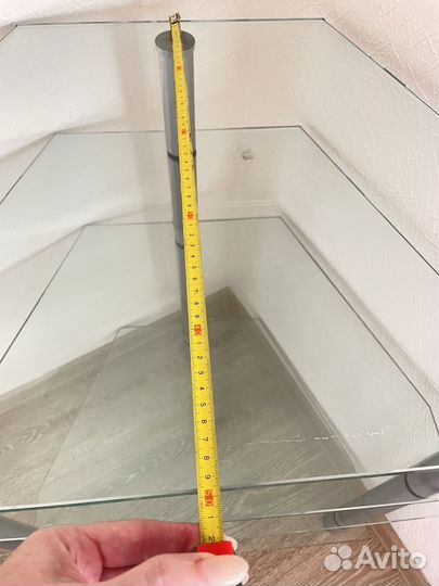 Стеклянная тумба