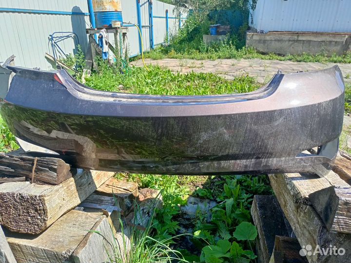 Задний бампер hyundai solaris