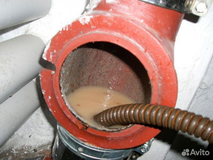 Прочистка канализационных труб