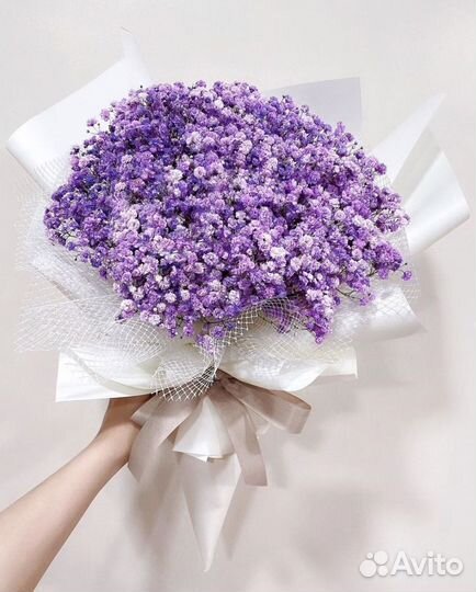 Букет из 15 гипсофил