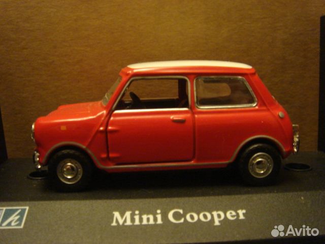 Модель mini cooper 1/43