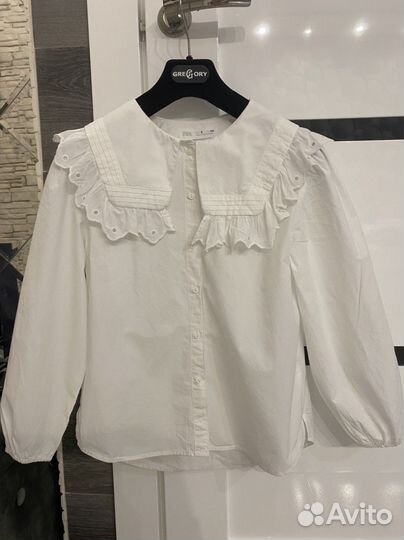 Рубашка zara для девочки