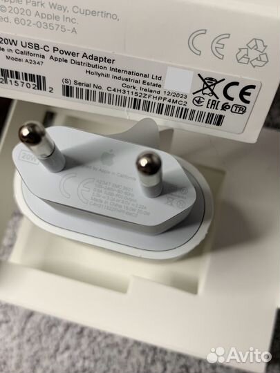 Блок питания apple 20w Оригинал
