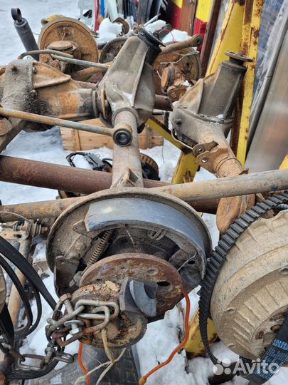 Задний мост иж 2717 ода