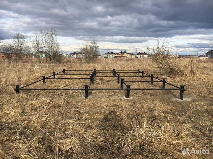 Винтовые сваи для фундамента