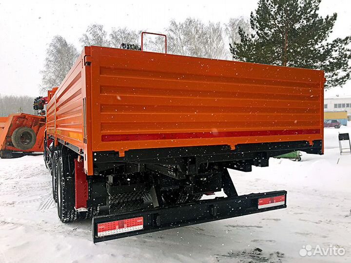 Бортовой грузовик КАМАЗ 65115 с КМУ Horyong, 2025