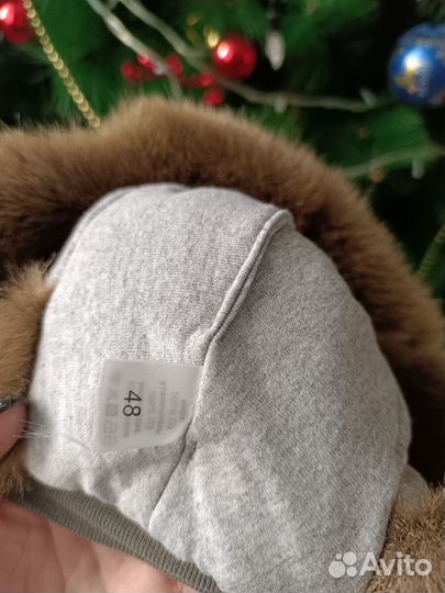 Зимняя шапка ушанка