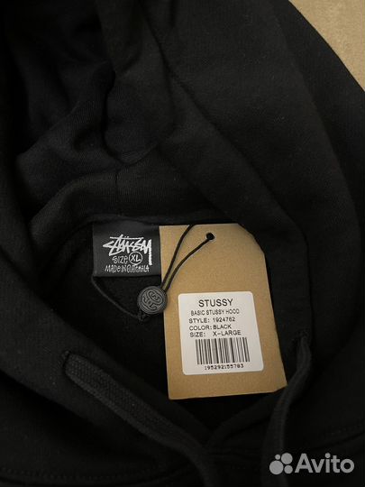 Худи Stussy Basic Оригинал