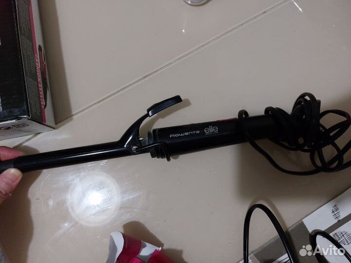 Плойка, щипцы для завивки rowenta elite