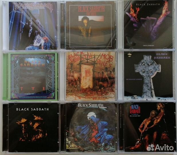Black Sabbath, CD, сд диски