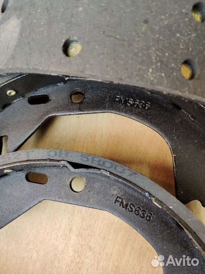 Колодки тормозные