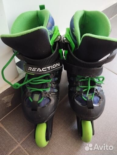 Роликовые коньки детские раздвижные Reaction