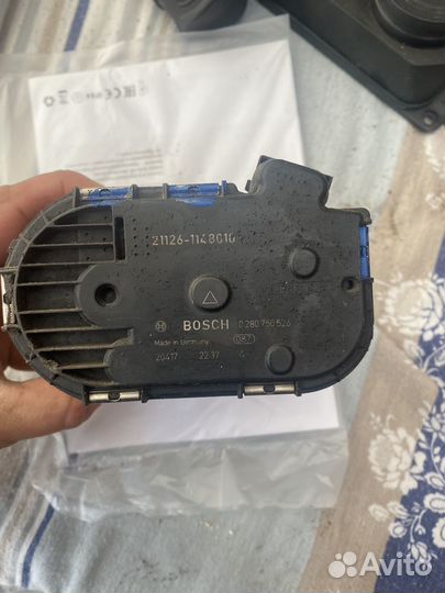 Дроссельная заслонка priora