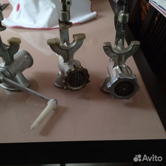 Мясорубка, механическая, из, металла