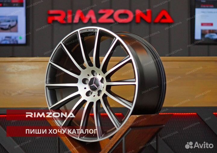 Кованые диски R21 на Mercedes AMG