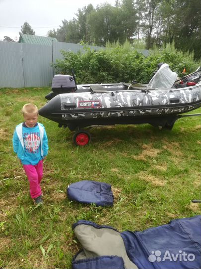 Телега для лодки