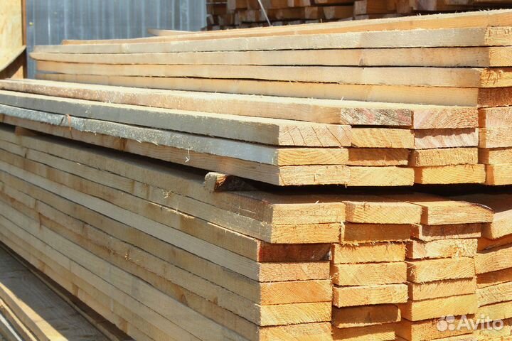 Доска обрезная 2 сорт Брус в наличии