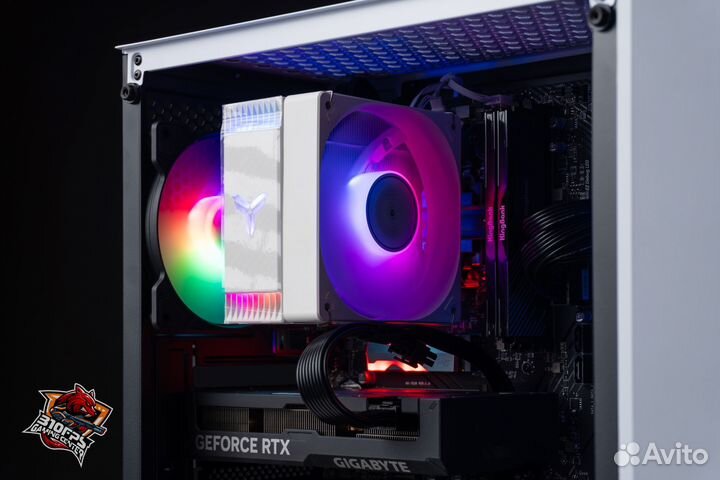 Игровой компьютер Ryzen 5600X / 4060Ti / 32Gb