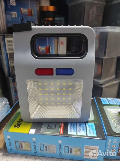 Фонарь кемпинговый 3в1