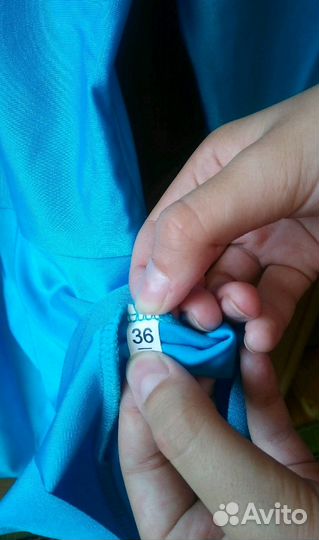 Гимнастический купальник с юбкой