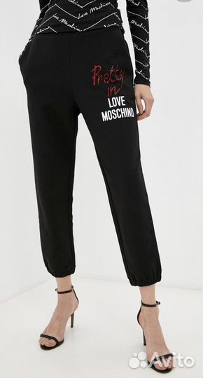 Новые оригинальные брюки Love Moschino размер 46