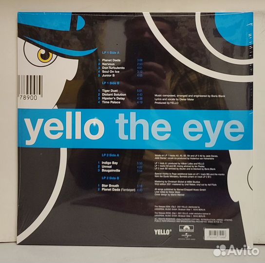 Yello - The Eye 2LP винил new