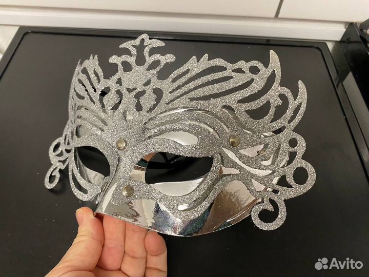 Маска карнавальная новогодняя новая