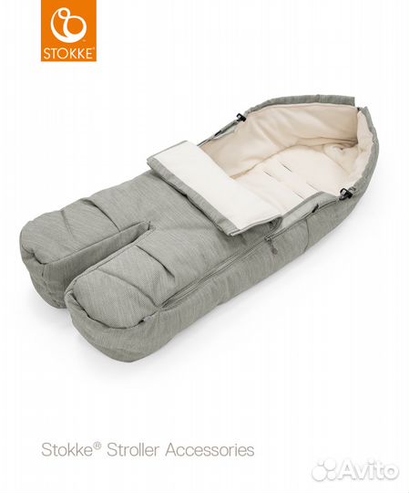 Коляска Stokke Explory v4 (стокке) 2 в 1