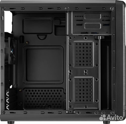 Корпус mATX Aerocool QS-182, Mini-Tower,черный