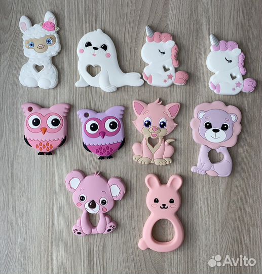 Силиконовые грызунки